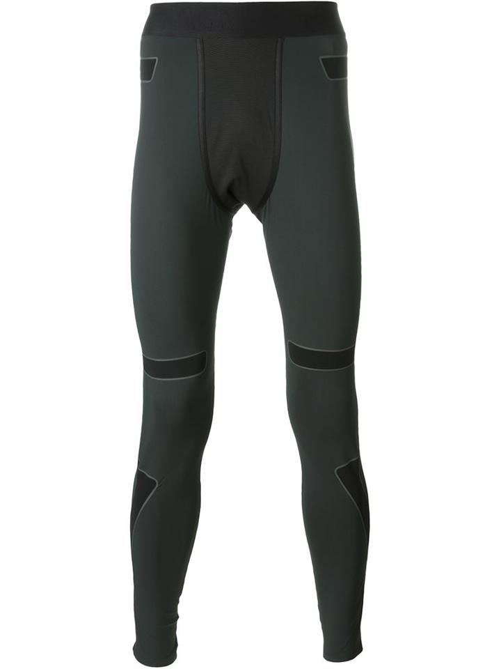 Y-3 Track Leggings, Men's, Size: Medium, Black, Polyester/spandex/elastane