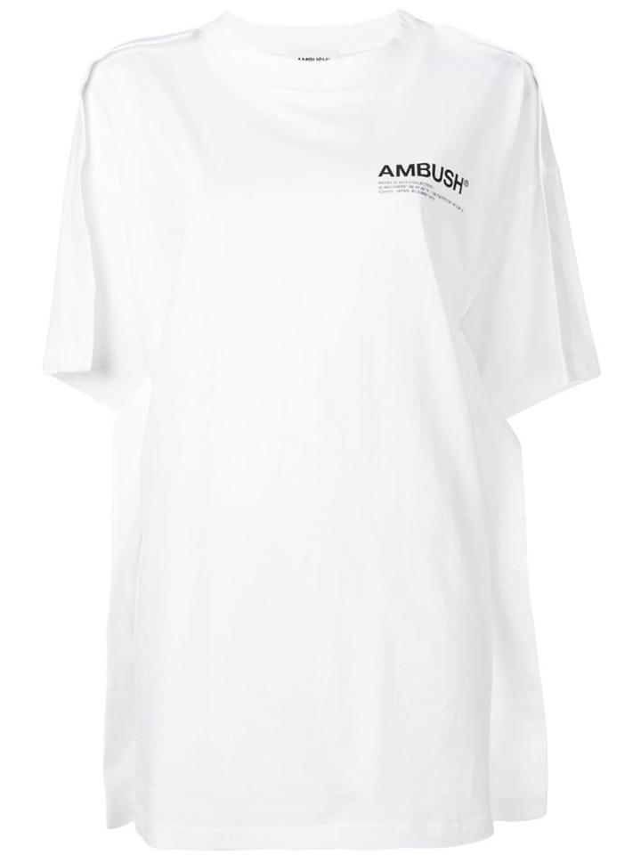 Ambush Oversized Fit T-shirt - White