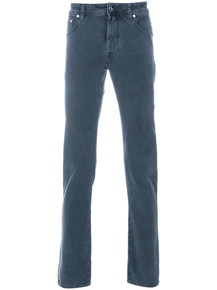 Jacob Cohen - Comfort Denim Jeans - Men - Cotton/spandex/elastane - 35, Blue, Cotton/spandex/elastane