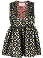 La Doublej Casati Peplum Top - Black