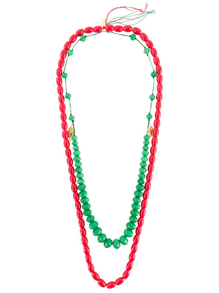 Forte Forte 'frida' Necklaces, Women's, Red
