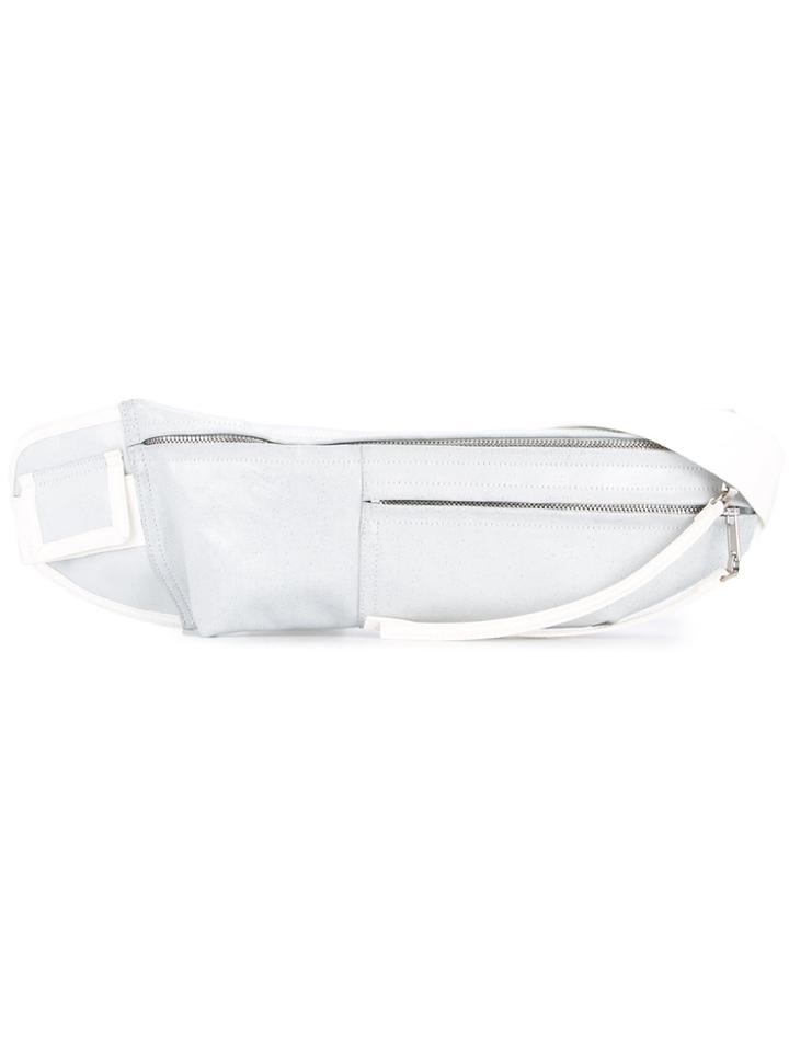 Rick Owens Woven Belt Bag - Grey