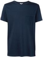 Orlebar Brown Front Pocket T-shirt, Men's, Size: Large, Blue, Cotton