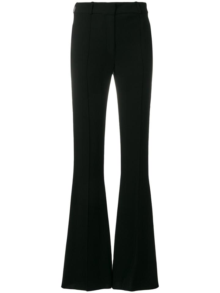 Victoria Beckham Tailored Flared Trousers - Black