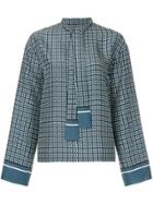 Goen.j Scarf Neck Blouse - Blue