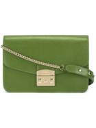 Furla Chain Strap Shoulder Bag, Women's, Green