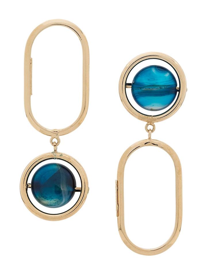 Rosantica Scoperta Drop Earrings - Blue