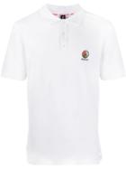 Raeburn Embroidered Logo Polo Shirt - White