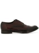 Officine Creative Anatomia Derby Shoes - Red