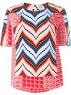 Kenzo Chevron Print Top