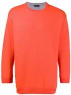 Valentino Printed Lettering Sweatshirt - Orange
