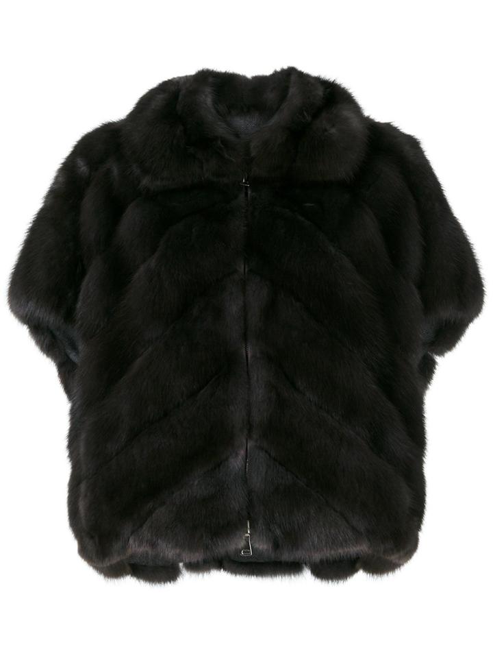Liska Hooded Jacket - Brown