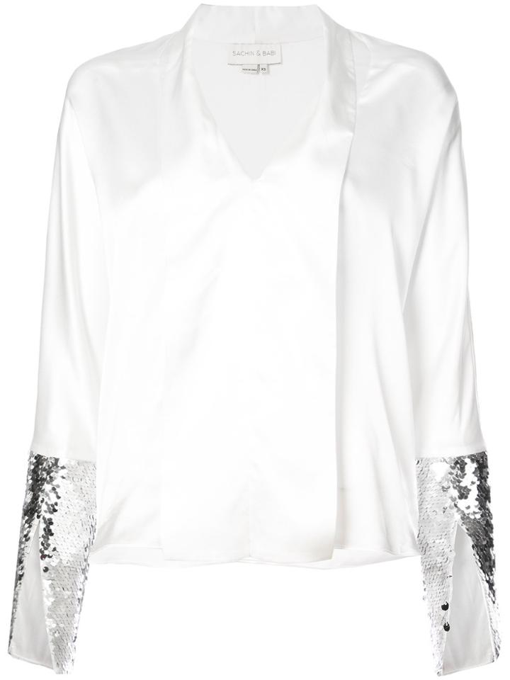 Sachin & Babi Valens Top - White