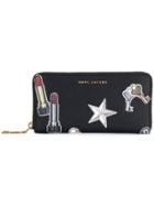 Marc Jacobs Printed Wallet - Black