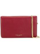Marc Jacobs 'perry' Wallet Crossbody Bag, Women's, Red, Leather