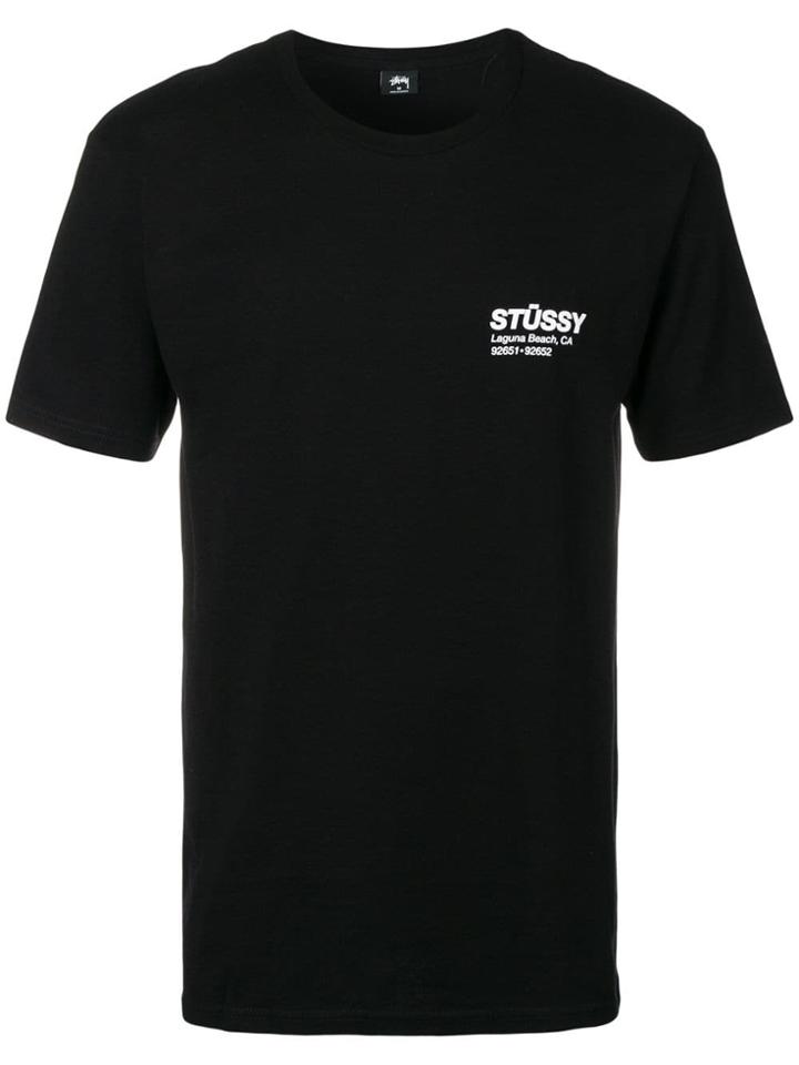 Stussy Brand Stamp T-shirt - Black