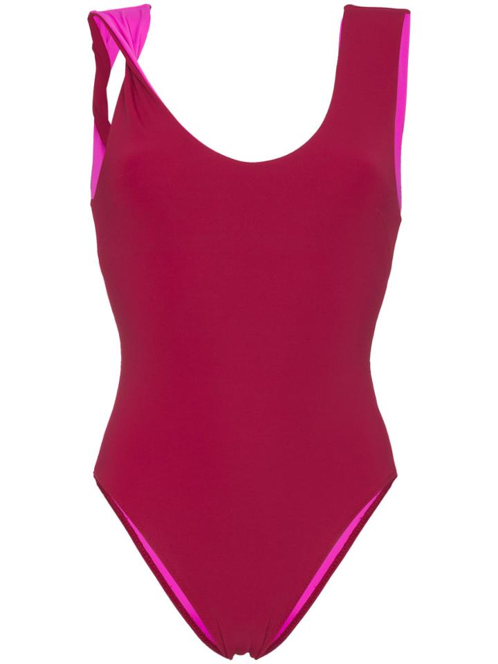 Araks Robin Twist Strap Swimsuit - Red