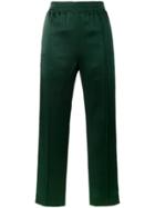 Haider Ackermann Satin Track Pants - Green