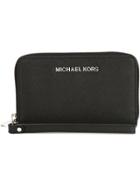 Michael Michael Kors 'jet Set Travel' Wallet - Black