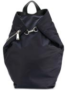 Jil Sander Front Fastening Backpack - Blue