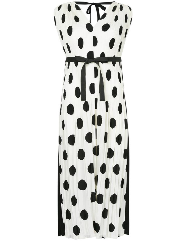 Han Ahn Soon Embroidered Midi Dress - White