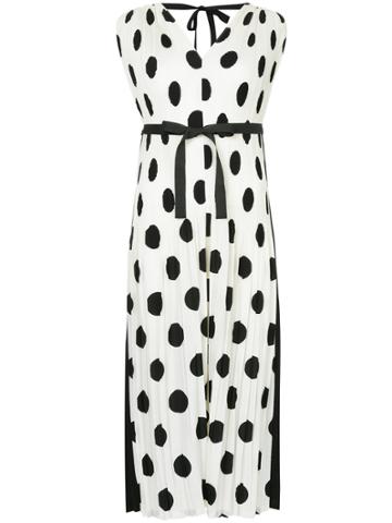 Han Ahn Soon Embroidered Midi Dress - White