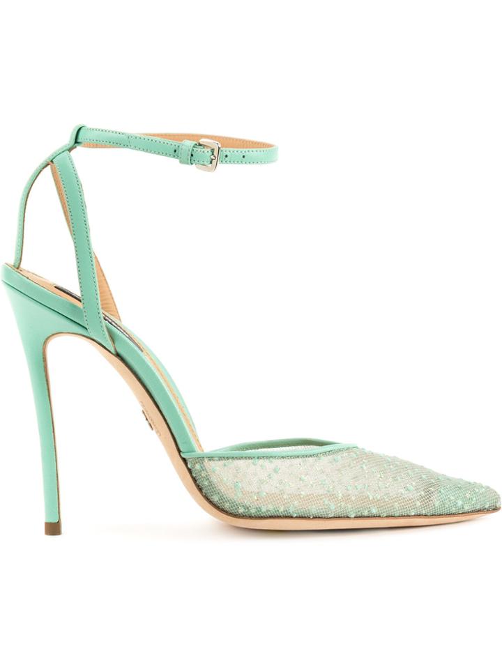 Dsquared2 Pointed Toe Pumps - Green