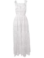 Dolce & Gabbana Crochet Detail Jumpsuit - White