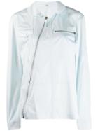 Zilver Button-down Shirt In Bci Cotton - Blue