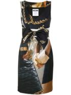 Moschino Trompe L'oeil Fantasy Dress - Blue