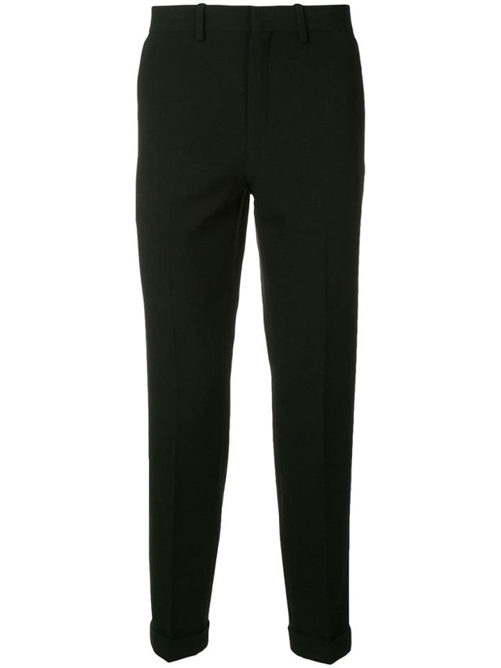 N. Hoolywood Slim-fit Tailored Trousers - Black
