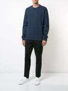 Maison Margiela - Crew Neck Sweater - Men - Cotton - 46, Blue, Cotton