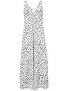 Derek Lam Slip Dress With Lacing Detail - White