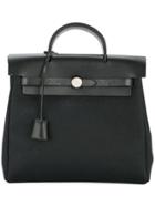Hermès Vintage Her Bag Ado Pm 2 In 1 Backpack Bag - Black