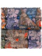 Faliero Sarti Floral Print Scarf, Women's, Silk/polyamide/cashmere/virgin Wool