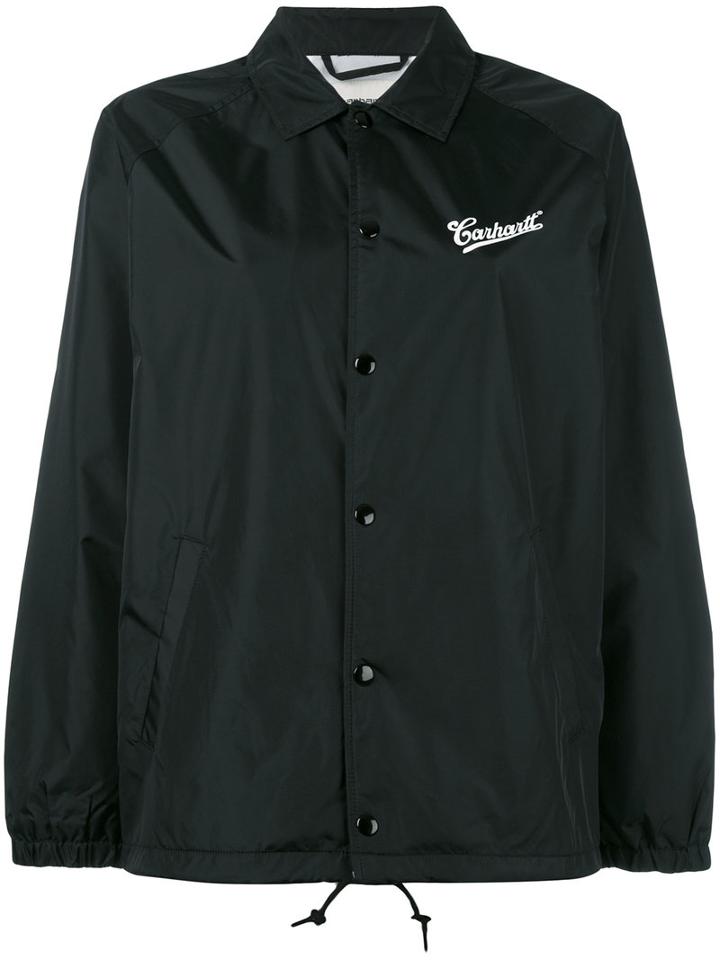 Carhartt - Drawstring Hem Logo Jacket - Women - Nylon/polyester - S, Black, Nylon/polyester