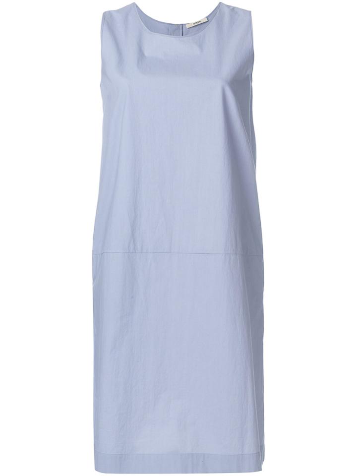 Odeeh Sleeveless Shift Dress - Blue