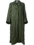 Isa Arfen Oversized Creased Coat