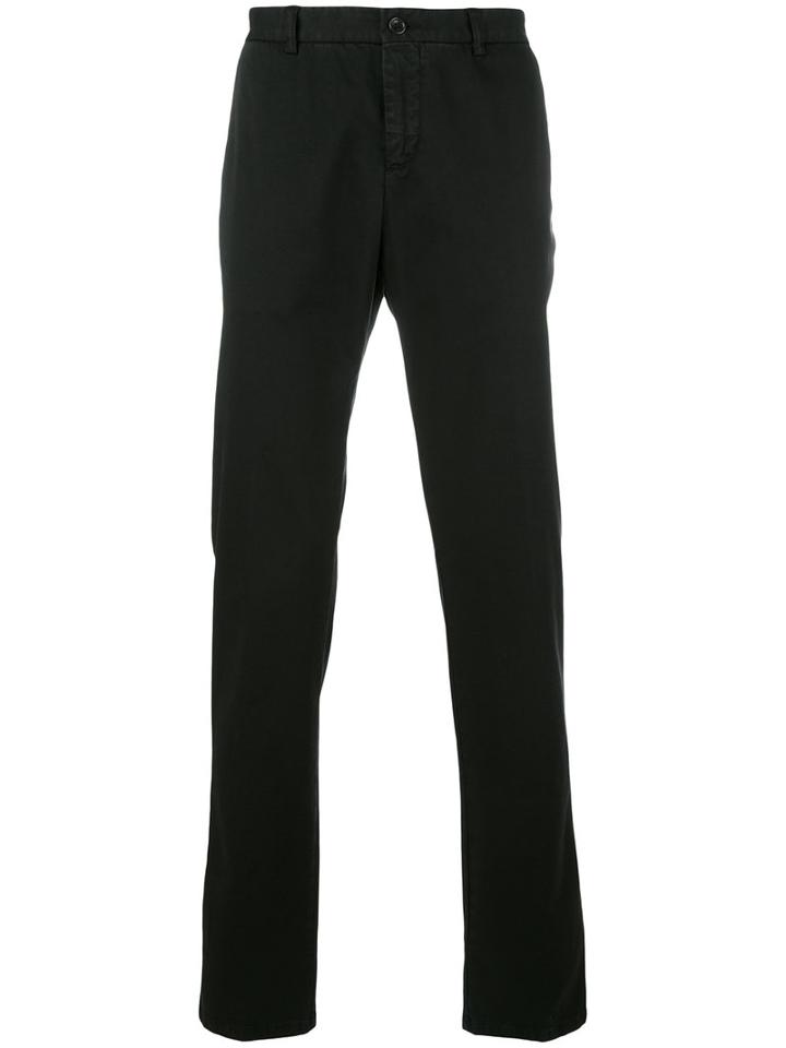 Etro Classic Chinos, Men's, Size: 54, Black, Cotton/spandex/elastane