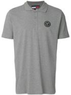 Plein Sport Tiger Foil Logo Polo Shirt - Grey