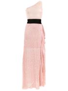 Cecilia Prado Agna Knit Long Dress - Pink