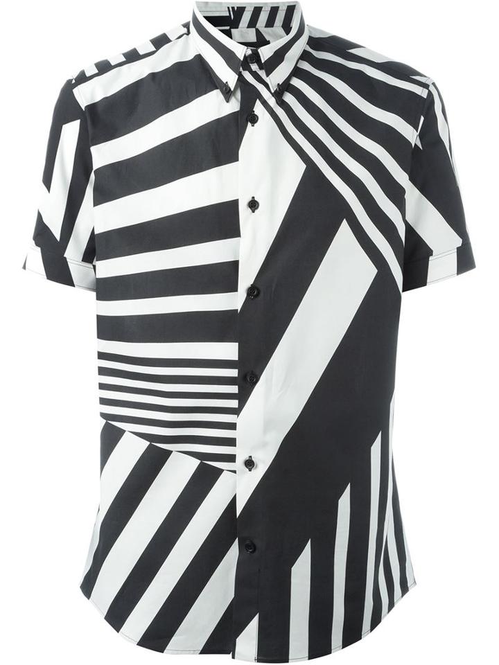 Alexander Mcqueen Striped Button Down Shirt