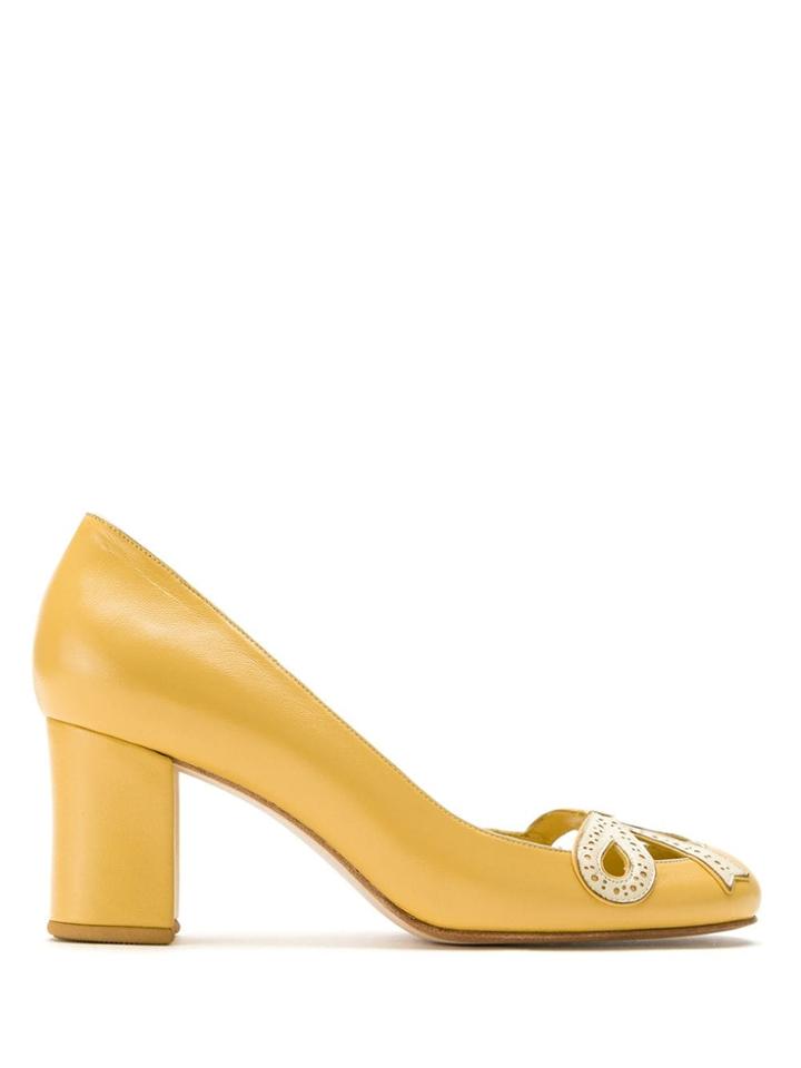 Sarah Chofakian Scarpin Audrey - Yellow