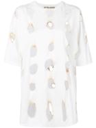 Ottolinger Burnt Hole T-shirt - White