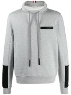 Moncler Stand Collar Hoodie - Grey