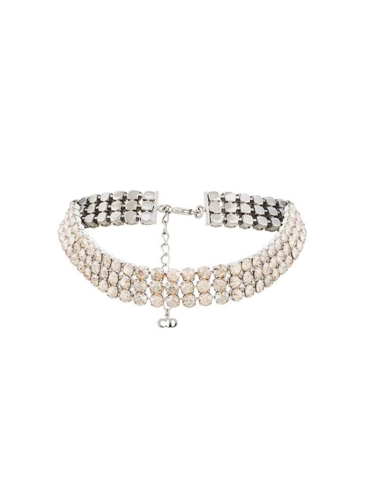 Christian Dior X Susan Caplan 1996 Archive Embellished Choker Necklace