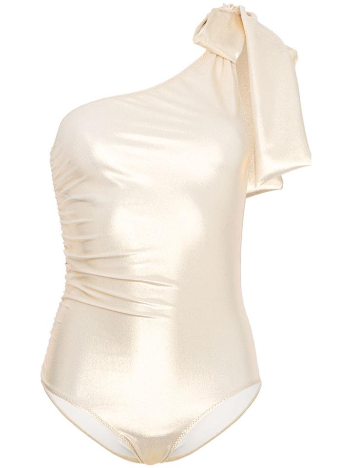 Lisa Marie Fernandez Arden Swimsuit - Metallic