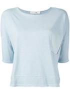 Rag & Bone /jean Front Pocket T-shirt, Women's, Size: Large, Blue, Cotton