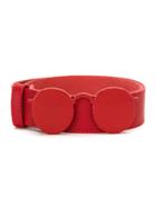 Sarah Chofakian Sunglasses Buckle Belt - Red
