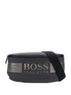 Boss Hugo Boss Logo Print Belt Bag - Grey